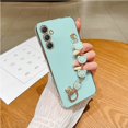 thumbnail image 1 of Funda De Teléfono Con Revestimiento De Pulsera De Oso para Samsung Galaxy 34 Para A34 A54 5G A21S A20S A10 A10S A12 A13 A14 A750 A23 A01 A02 A03 A04 Trasera Con Soporte, 1 of 4