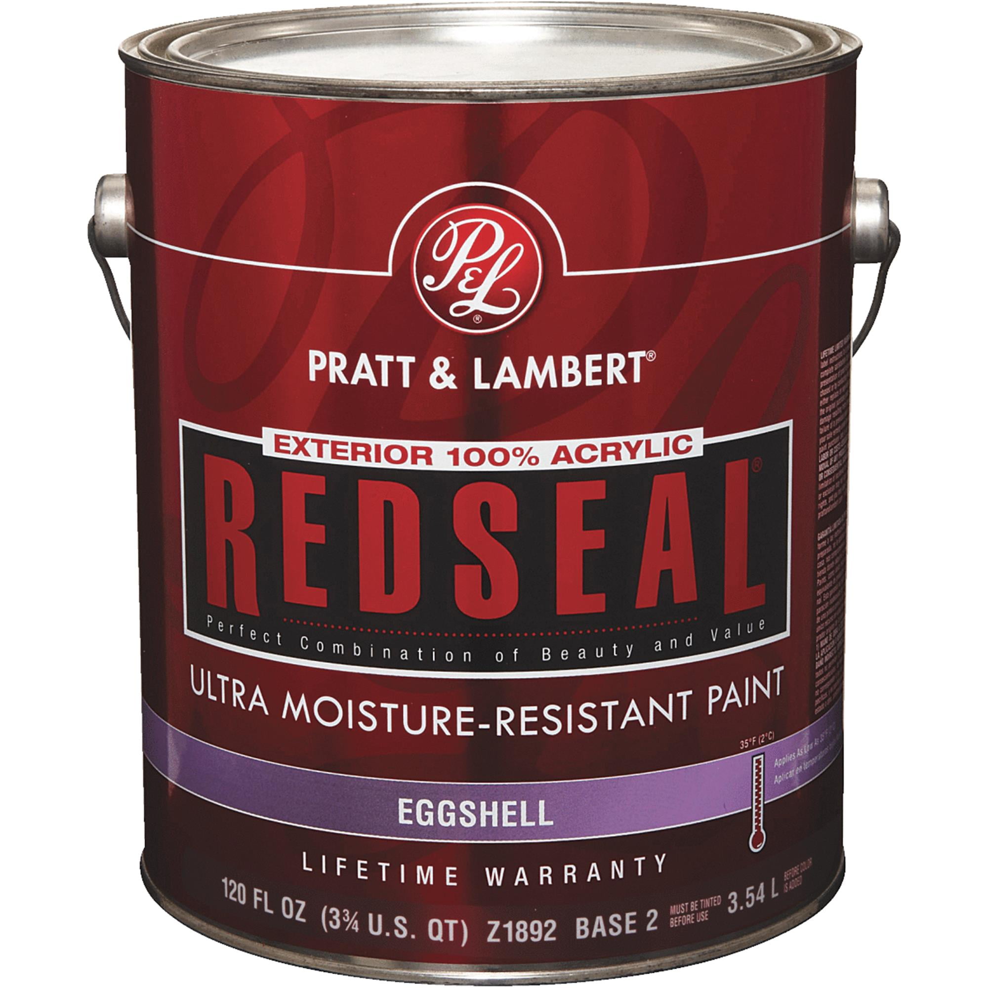 Pratt & Lambert RedSeal 100 Acrylic Eggshell Exterior House Paint