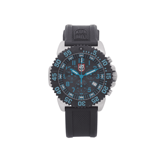 Luminox Colormark Chronograph 44mm Steel Black Dial Quartz Mens Watch XS.3183