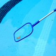 thumbnail image 4 of Swimming Pool Net Leaf Skimmer with Telescopic Handle Fine Mesh Net Swimming Pool Skimmer Hot Tub Cleaning Brush Scrubbing Brush Pond Fountain Fish Tank, 4 of 8
