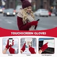 thumbnail image 3 of FZ FANTASTIC ZONE Womens Winter Gloves with Touch Screen Thermal Chenille Warm Lining Knit Gloves for Women Cold Weather Gift, 3 of 6
