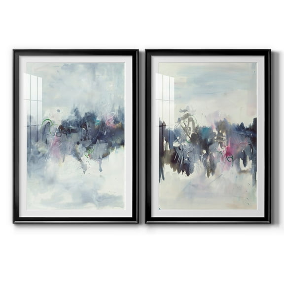 Wexford Home Birds I Premium Framed Print, 22.5" x 30.5" - Ready to Hang, Black (Set of 2)