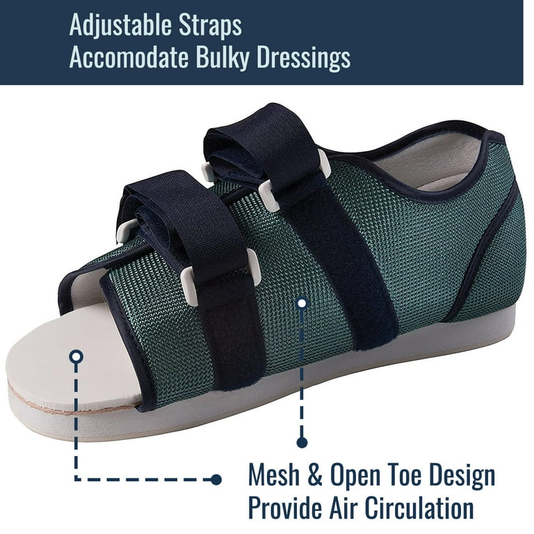 Briggs Healthcare Non Slip Orthopedic Support Post-Op Shoes Briggs Healthcare Non Slip Orthopedic Support Post-Op Shoes