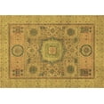 thumbnail image 1 of Ahgly Company Indoor Rectangle Abstract Brown Modern Area Rugs, 7' x 10', 1 of 4