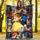 thumbnail image 2 of Manta ligera con estampado de La Bella y la Bestia para sala de estar, dormitorio, habitación de los niños, cálida, regalo de Navidad, 2 of 5