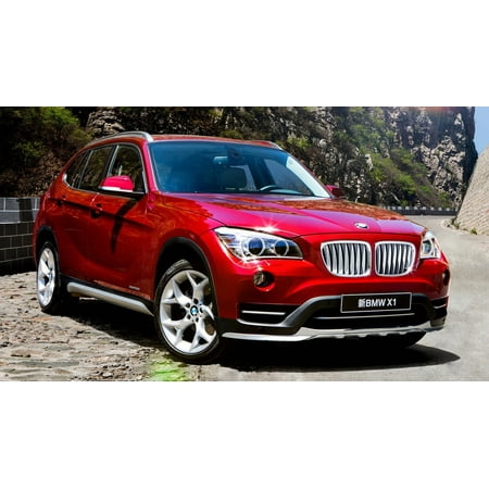 2012 BMW X1 CN Car - 12x18 Inch Laminated Poster - Stunning Detail and Bold Colors