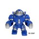 thumbnail image 1 of Figuras de acción de superhéroes, juguetes de bloques de construcción de superhéroes de gran tamaño, cocodrilo móvil, Thanos, tiburón, Hulk, Rocky War, Mech, 1 of 4
