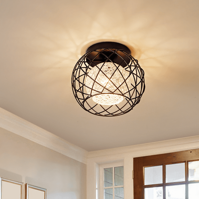 Retro metal on sale lamp shades