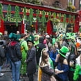 thumbnail image 7 of TETOU St Patricks Garland Decor,50Ft Green Gold Glitter Tinsel Fall Garland for Tree Home Fireplace  St Patricks Party Indoor Outdoor Decoration, 7 of 7