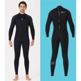 thumbnail image 4 of Titsuits Ultrathin manga larga pantalones largos traje de baño de una pieza Professional impermeable espesado para nadar Snorkeling Surfing Man / Negro 3XL Eigraketly OD017133-12, 4 of 7