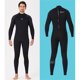 thumbnail image 4 of Titsuits Ultrathin manga larga pantalones largos traje de baño de una pieza Professional impermeable espesado para nadar Snorkeling Surfing Man / Negro 3XL sidaley OD017133-12, 4 of 7