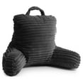 thumbnail image 2 of Nestl Almohada de Lectura para Niños y Adolescentes, Pequeña con Respaldo Brazos, Descanso Memory Foam Triturada, Gris Oscuro., 2 of 7