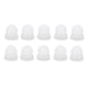 thumbnail image 2 of Almohadillas para audífonos, 10 unidades de cúpulas para audífonos, tapones para los oídos, puntas para los oídos, probadas y confiables, 2 of 9