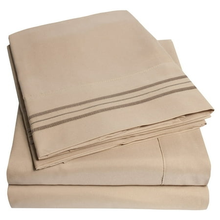 1800 Thread Count Egyptian Comfort Sheet Set By Sweet Home