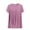 Purple., variant on Akafmk Pajama Tops for Women,Soft Sleepwear Shirts,Short Sleeve Tops Solid Color Loose Fitting Round Neck Casual Blouses Tunic Tops