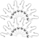 thumbnail image 1 of unbranded 15Ud De Cremallera Plateado Para De Mezclilla Antideslizante, 1 of 7