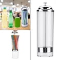 thumbnail image 2 of Vieux Porte-Paille en Verre Vintage Porte-Paille POPS Distributeur Titulaire, 2 of 8