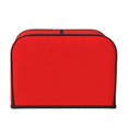 thumbnail image 2 of Pofeuu Red Print Toaster Cover 4 Slice, Bread Dust Cover & Fingerprint Protection, Kitchen Small Appliance Covers(Toaster Cover), 2 of 7