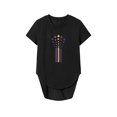 thumbnail image 1 of Camiseta para mujer, ropa deportiva sencilla de verano, camisa con cuello redondo para deportes de vacaciones en la playa L, 1 of 7