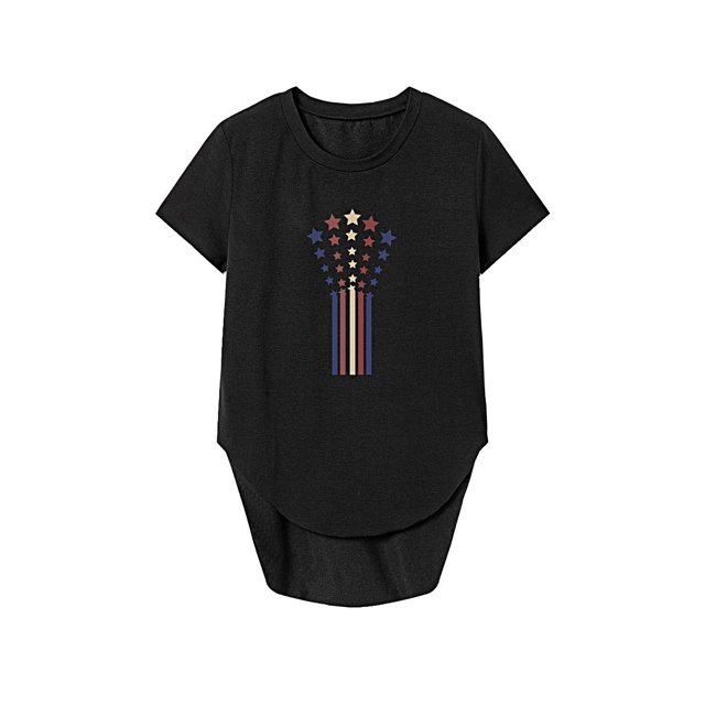 Camiseta para mujer, ropa deportiva sencilla de verano, camisa con cuello redondo para deportes de vacaciones en la playa L