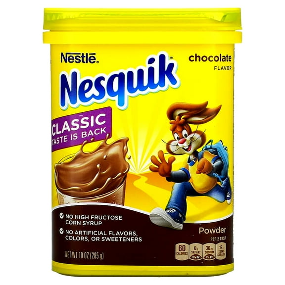 Nesquik, Nestle, Powder, Chocolate, 10 oz