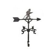 Montague Metal Products WV-291-SI 200 Series 32 In. Swedish Iron Fireman Weathervane