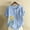 Tops-Light Blue, variant on Gamivast Women's Blouses Short Sleeve Crewneck Sunflower Print Beach Shirts Casual Loose fittedted Button Side Tops Summer Outdoor Outfits