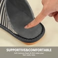 thumbnail image 6 of IAUYY Memory Foam House Slippers Suitable for Both Men and Women. Comfortable, Anti-Slip Plush Flat-Bottomed Slippers The Best Holiday Gift The Texture Of The Dunes, 6 of 9