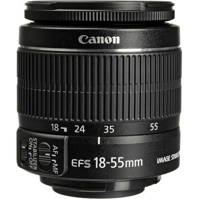 Canon EF-S 18-55mm f/3.5-5.6 IS II Lens (White Box) + Hood 