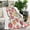 White Strawberry Plants, variant on White Strawberry Plants Fruit Blanket,Comfortable Soft Flannel Throw Blanket,All Season,Warm Lightweight Blankets for Sofa Bed Couch Living Room Chair,60"x80"(150x200cm)