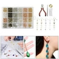 thumbnail image 3 of Kit de suministros para aretes, ganchos para aretes para joyas con s de salto, de ganchos para aretes, pernos para aretes Macarena ganchos para pendientes, 3 of 8