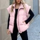 thumbnail image 4 of Sudadera con capucha y manga larga para mujer, con cuello de cremallera y abrigo, 4 of 9