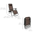 Best Choice Products Set of 2 Zero Gravity Lounge Chair Recliners for
