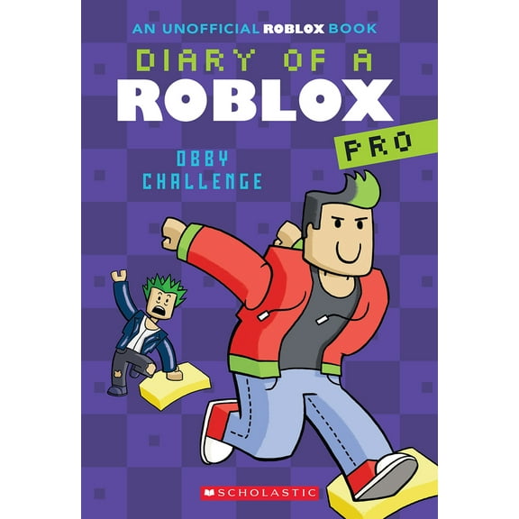 Pre-Owned Obby Challenge (Diary of a Roblox Pro #3: An Afk Book) (Paperback) 1338863487 9781338863482