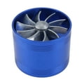 thumbnail image 3 of Car Refitting Turbine Turbo Charger Air Intake Gas Fuel Saver Fan Vent, 3 of 3