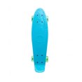thumbnail image 2 of Patineta semiprofesional Display minicruiser tipo Penny deck azul trucks blancos ruedas verdes transparentes, 2 of 4