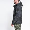 thumbnail image 4 of IROINNID Men's Hoodie Storm Jacket Long Sleeve Camoflage Loose Warm Fleece Waterproof Soft Outdoor Weather Coat, 4 of 7