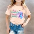thumbnail image 2 of TZEWGL Chemise Mignonne pour Fille Garçon Imprimé Col Rond Manches Courtes Ample pour Bébés Taille 8-9T, 2 of 4