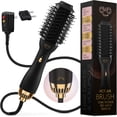 thumbnail image 1 of Cepillo secador de pelo Blowout OmoTeam Professional negro dorado, 1 of 5