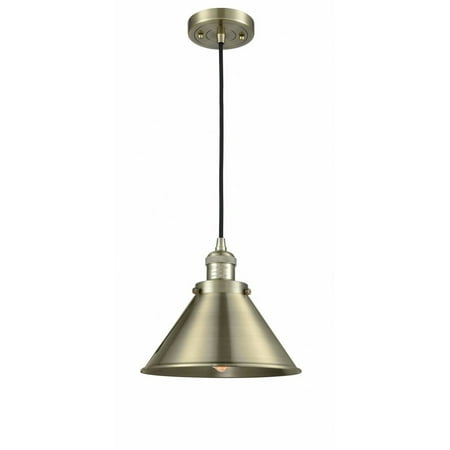 

Innovations Lighting 201C Braircliff Briarcliff 1 Light 10 Wide Pendant - Brass