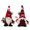 A+B, variant on Christmas Gnome Plush Elf Decorations - Mr and Mrs Buffalo Plaid Xmas Holiday Handmake Scandinavian Tomte for Christmas Decorations - Tiered Tray Decor, Holiday Presents, Farmhouse Decor