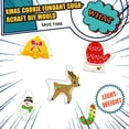 thumbnail image 4 of Paquete de 5 moldes de gofrado para galletas de Navidad Fondant Molde para galletas de acero inoxidable Fiesta Postre Herramienta para hornear Accesorio de cocina C tholdsy HA008965-03, 4 of 6
