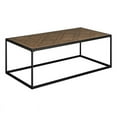 thumbnail image 1 of 48" Parquet Top Wood Coffee Table - Brown, 1 of 5