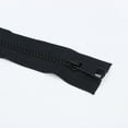 thumbnail image 3 of FESTFENDS 2Pcs Double Open-End Zippers for Jackets Clothes Zippers Black Resin 80cm, 3 of 8