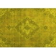 thumbnail image 1 of Ahgly Company Indoor Rectangle Abstract Yellow Modern Area Rugs, 8' x 10', 1 of 4
