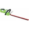 Greenworks 22-Inch 24V Li-Ion Enhanced Cordless Hedge Trimmer with Rotating Handle, Battery Not Included (Discontinued by Manufacturer) 22312