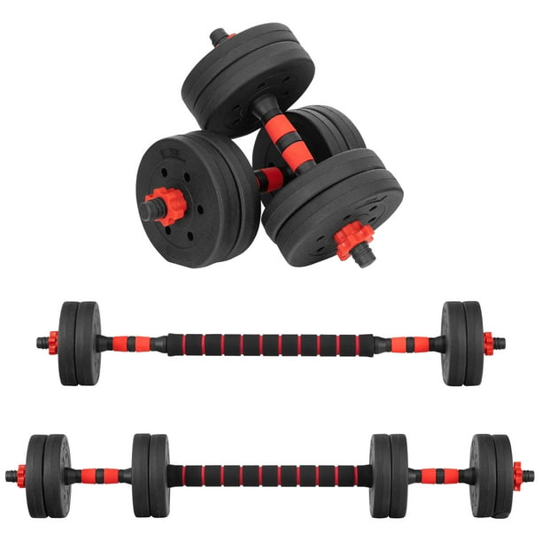 Mancuerna con Peso Ajustable Altera MC0518-15K C/ Discos de Cemento Intercambiables 15Kg