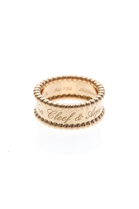Pre-Owned Van Cleef & Arpels Perlee Ring Pink Gold (18K) Fashion No Stone Polished