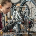 thumbnail image 6 of Uxcell 4pcs Bicycle Missing Link 6/7/8 Speed Reusable Steel Bike Chain Link Colorful, 6 of 7