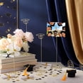thumbnail image 2 of OuMuaMua 18Pcs 2026 Graduation Gold Photo Holders for Table Centerpieces, Grad Cap Picture Display Table Number Holders Card Stands for Class of 2026 Congrats Grad Anniversary Party Decor Supplies, 3, 2 of 6